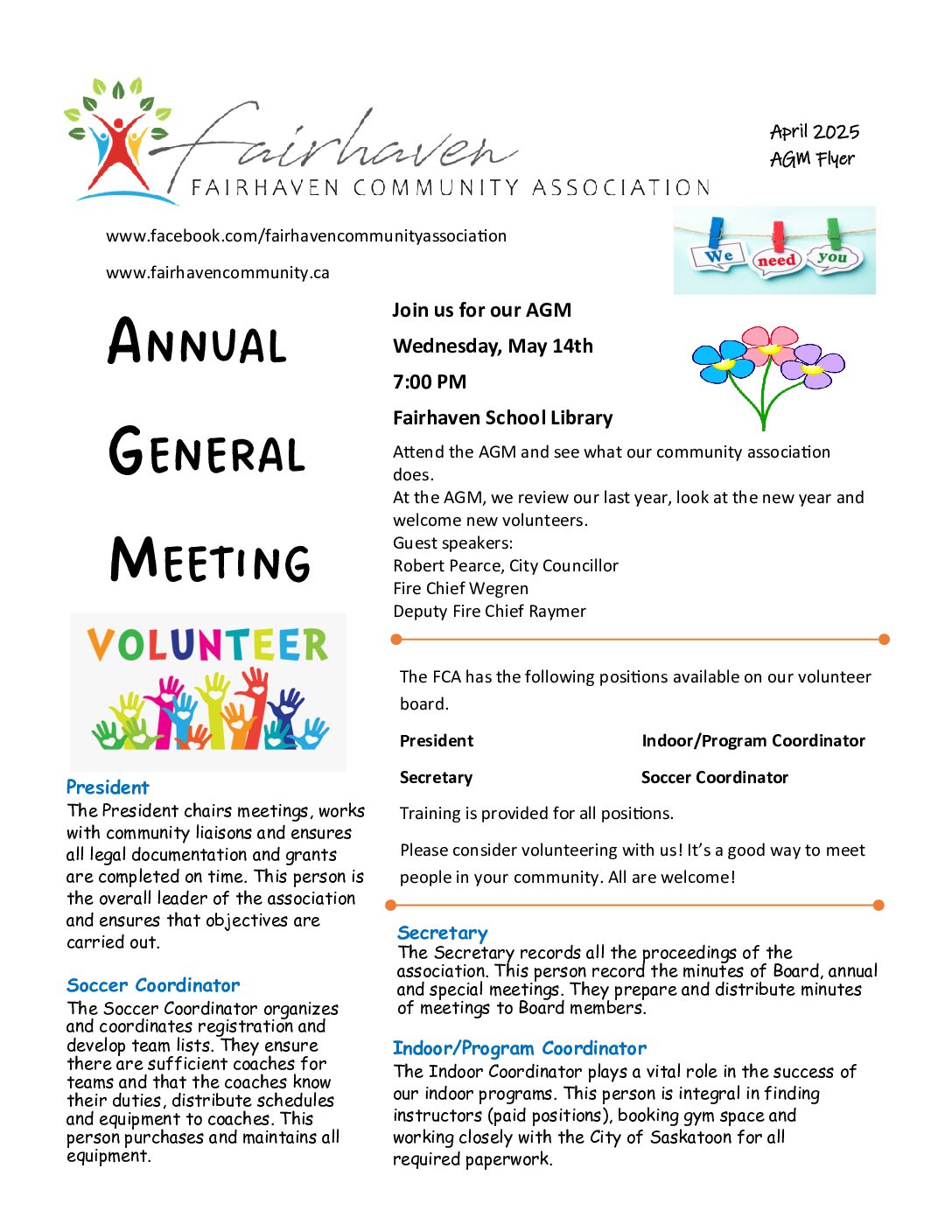 2025 Community Newsletter